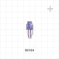 Needleless Injection Site, Swabbable, Female Luer Lock, Tubing Port - 0.11 inch ID (2.79 mm) - 80164