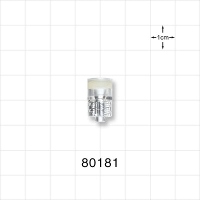 Injection Site, Male Luer Lock, Pre-Slit Septum -  - 80181