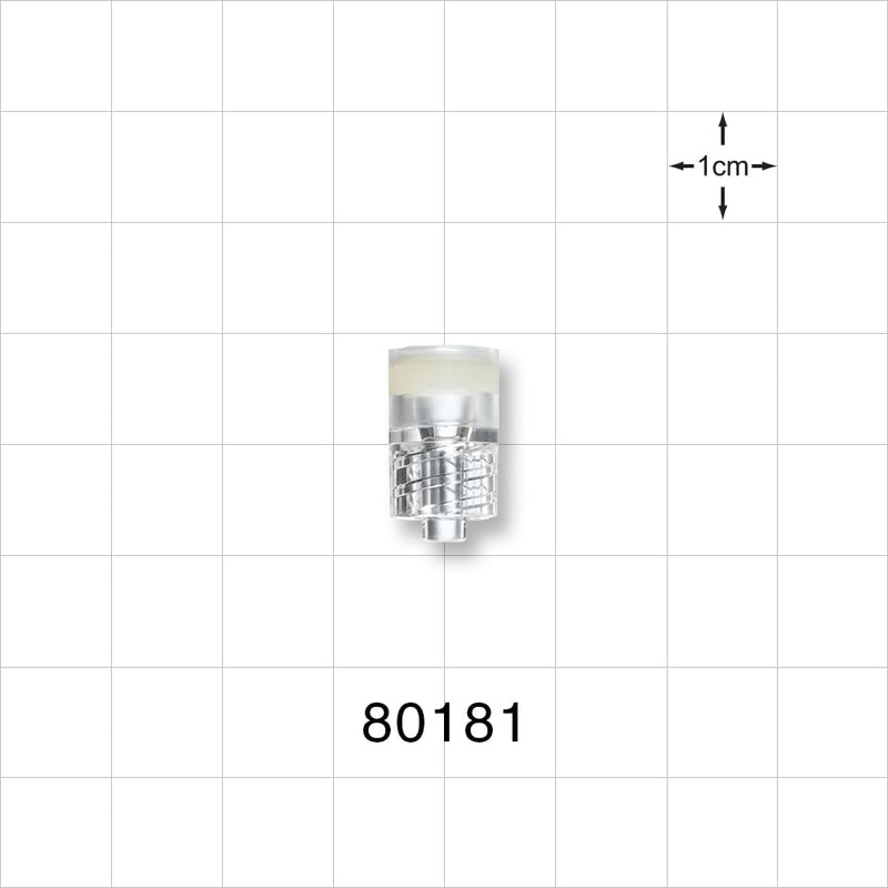 Injection Site, Male Luer Lock, Pre-Slit Septum -  - 80181