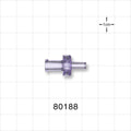 Check Valve, Female Luer Lock Inlet, Male Luer Slip Outlet - 1.5 - 5.6 psi CP - 80188