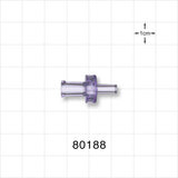 Check Valve, Female Luer Lock Inlet, Male Luer Slip Outlet - 1.5 - 5.6 psi CP - 80188