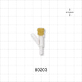 Y Injection Site, Tubing Ports - Both Ports 0.079 inch ID (2 mm) - 80203