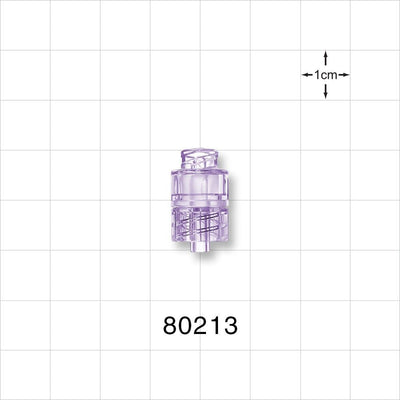 Needleless Injection Site, Swabbable, Female Luer Lock, Male Luer Lock -  - 80213