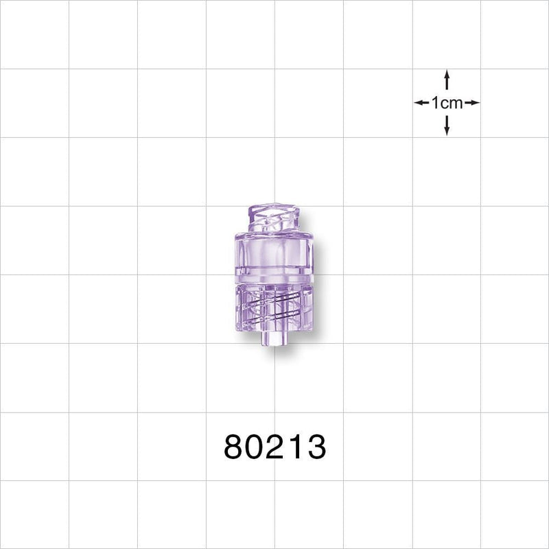 Needleless Injection Site, Swabbable, Female Luer Lock, Male Luer Lock -  - 80213
