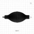 Inflation, Deflation Hand Pump, Black - Both Tube Ports 0.156 inch OD (4 mm) - 80215