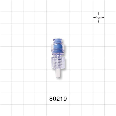 Needleless Injection Site, Swabbable, Female Luer Lock, Male Luer with Spin Lock -  - 80219