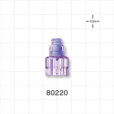 Vial Adapter with Needleless Swabbable Female Luer Lock - 13 mm - 80220