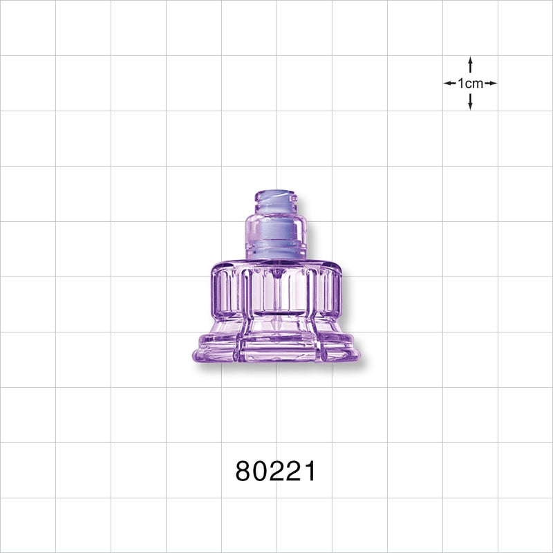 Vial Adapter with Needleless Swabbable Female Luer Lock - 20 mm - 80221