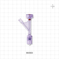 Hemostasis Valve Y Connector, Rotating Male Luer Lock, Female Luer Lock Sideport - 7 FR (0.091 inch, 2.3 mm) - 80303