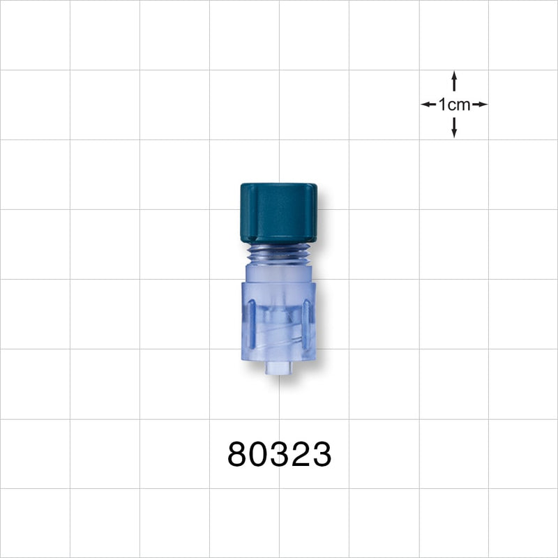 Tuohy Borst Adapter, Male Luer Lock - 6 FR (0.078 inch, 2 mm) - 80323