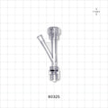 Hemostasis Valve Y Connector, Rotating Male Luer Lock, Female Luer Lock Sideport - 9 FR (0.118 inch, 3 mm) - 80325