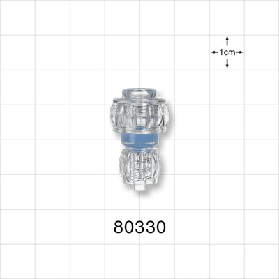 Tuohy Borst Adapter  FLO 30, Male Luer Lock - 0 FR - 9 FR (0 inch - 0.118 inch, 0 mm - 3 mm) - 80330