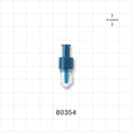 Tuohy Borst Adapter, Female Luer Lock - 3.5 FR (0.048 inch, 1.2 mm) - 80354