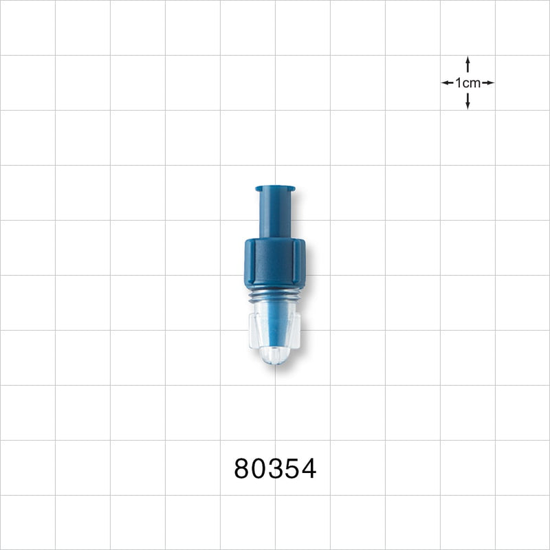 Tuohy Borst Adapter, Female Luer Lock - 3.5 FR (0.048 inch, 1.2 mm) - 80354