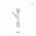 Hemostasis Valve Y Connector, Rotating Male Luer Lock, Female Luer Lock Sideport - 6 FR (0.078 inch, 2 mm) - 80356