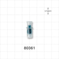 Luer Activated Valve, Female Luer Lock, Tubing Port - 0.295 inch OD (7.5 mm) - 80361