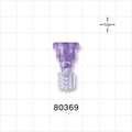 Tuohy Borst Adapter, Male Luer Spin Lock - 2 FR - 6 FR (0.026 inch - 0.083 inch, 0.66 mm - 2.11 mm) - 80369