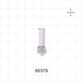Female Luer Lock, Male Luer Lock, Clear -  - 80379