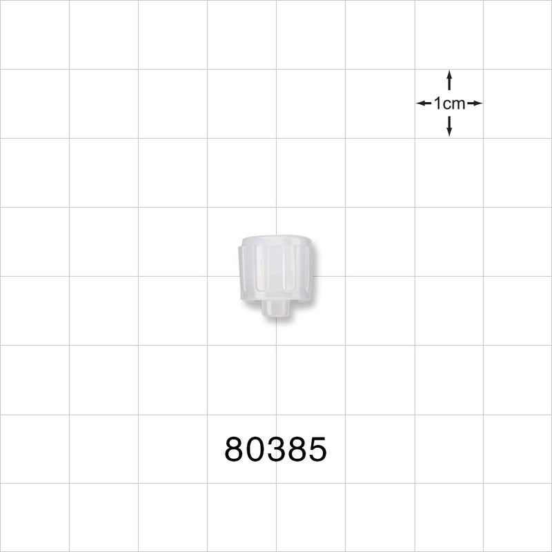 Male Luer Cap, Vented, Natural -  - 80385