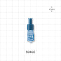 Tuohy Borst Adapter, Female Luer Lock, Male Luer Lock - 6 FR (0.078 inch, 2 mm) - 80402