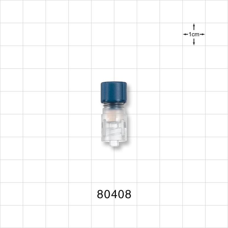 Tuohy Borst Adapter, Male Luer Lock - 4 FR (0.053 inch, 1.35 mm) - 80408