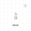 Tuohy Borst Adapter Gasket, Extruded Style - 8 FR; 0.106 inch ID x 0.25 inch OD x 0.25 inch LG (2.7 mm x 6.4 mm x 6.4 mm) - 80430