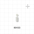 Tuohy Borst Adapter Gasket, Extruded Style - 4 FR; 0.053 inch ID x 0.19 inch OD x 0.406 inch LG (1.35 mm x 4.8 mm x 10 mm) - 80433