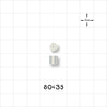Tuohy Borst Adapter Gasket, Extruded Style - 3 FR; 0.039 inch ID x 0.25 inch OD x 0.25 inch LG (1 mm x 6.4 mm x 6.4 mm) - 80435