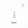 Tuohy Borst Adapter Gasket, Molded Style - 6 FR; 0.079 inch ID x 0.2 - 0.155 inch OD x 0.415 inch LG (2 mm x 5 mm -3.9 mm x 10.5 mm) - 80437