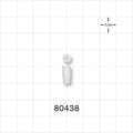 Tuohy Borst Adapter Gasket, Molded Style - 4 FR; 0.053 inch ID  x 0.2 - 0.155 inch OD x 0.415 inch LG (1.35 mm x 5 mm -3.9 mm x 10.5 mm) - 80438