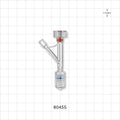 Hemostasis Valve Y Connector, Male Luer Lock, Female Luer Lock Sideport - 7 FR (0.098 inch, 2.3 mm) - 80455