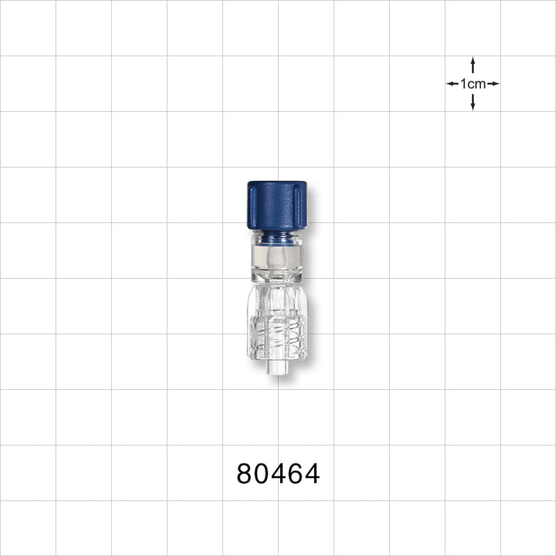 Tuohy Borst Adapter, Male Luer Spin Lock - 4 FR (0.053 inch, 1.35 mm) - 80464