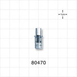 Luer Activated Valve, Female Luer Slip, Tubing Port - 0.25 inch OD (6.4 mm) - 80470
