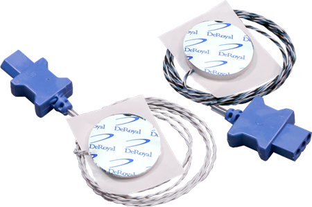 DEROYAL ADULT SKIN TEMPERATURE SENSORS 400 SERIES (PACKAGING - CASE OF 50)