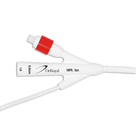 DEROYAL FOLEY CATHETERS WITH TEMPERATURE SENSOR PROBE 400 SERIES (PACKAGING - CASE OF 50)