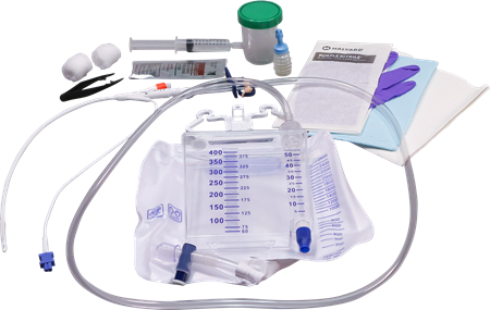 DEROYAL FOLEY CATHETER KITS WITHOUT CATHETER (PACKAGING - CASE OF 10)