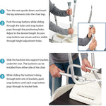 Homecraft Shower Chair with Back