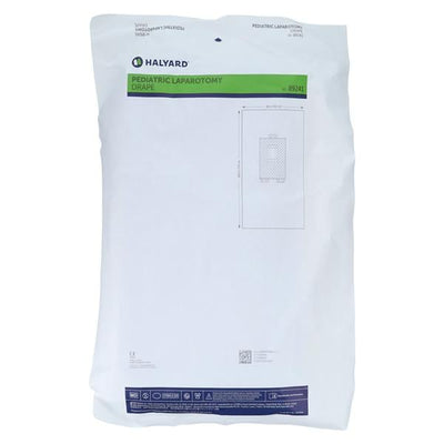 O & M Halyard -60x108" Sterile Laparotomy Drape 3x8" Fenestrated 89241