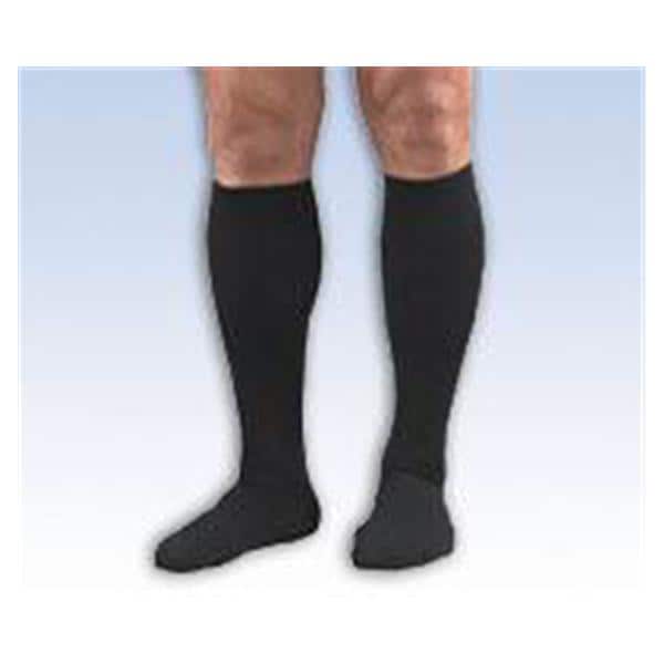 Fla Orthopedics Inc  Activa Sheer Therapy Compression Dress Socks Knee High Large Men Men 10.5-12 Blk - H2563