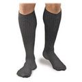 Fla Orthopedics Inc Activa Compression Dress Socks Knee High XL Men Men >12.5 Pinstripe Tan - H3404