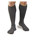 Fla Orthopedics Inc Activa Compression Dress Socks Knee High Small Men Men <7 Pinstripe Black - H3461