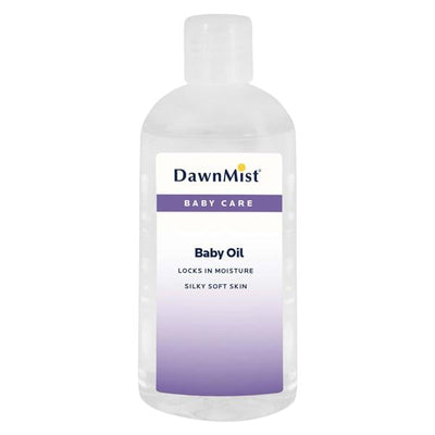 Dukal LLC DawnMist Oil Mineral Oil Baby Fresh Scent Hypoallergenic 4oz 96Bt/Case - BA3312