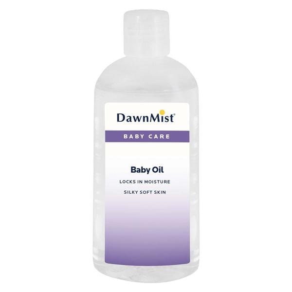 Dukal LLC DawnMist Oil Mineral Oil Baby Fresh Scent Hypoallergenic 4oz 96Bt/Case - BA3312