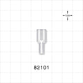 Y Connector, Parallel, Tubing Ports, Natural - 0.105 inch ID (2.67 mm) - 82101