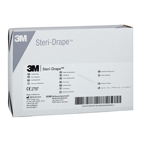 3M Medical Products Steri-Drape 2x2" Sterile Isolation Bag - 1003