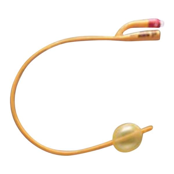 Teleflex LLC Gold 2-Way Foley Catheter Straight Tip Silicone Coated Latex 22Fr 30cc — 180730220