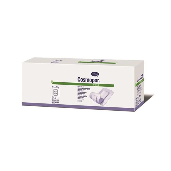 Hartmann USA  Cosmopor Cotton Contact Layer Dressing 4x14" Sterile Rectangle PA Adhs NAdhr LF - 900816