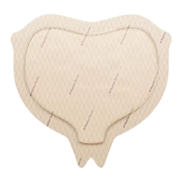 Molnlycke Health Care Mepilex Foam Dressing 6.3x7.9" Non-Adherent Self-Adhesive Absorbent, 5 BX/CA - 282055