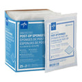 Medline Industries Inc Post-Op Cotton Gauze Sponge 4x4" Sterile Not Made With Natural Rubber Latex, 24 BX/CA - NON21442