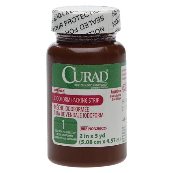 Medline Industries Inc Cotton Strip Packing 2"x5yd Sterile Not Made With Natural Rubber Latex, 12 BT/CA - non256025
